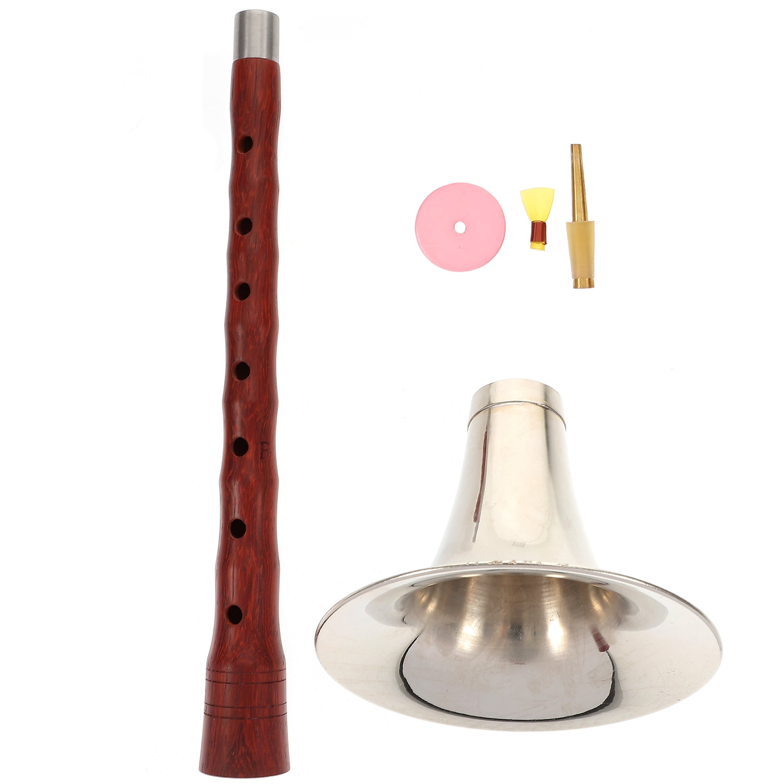 BESTYASH Handmade Rosewood Chinese Trumpet Musical Instrument Set with Assorted Colors for Traditional Music