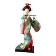 thumbnail image 2 of Muñeca kimono de geisha japonesa asiática coleccionable, artesanía tradicional de 9 pulgadas para oficina Estilo D, 2 of 9