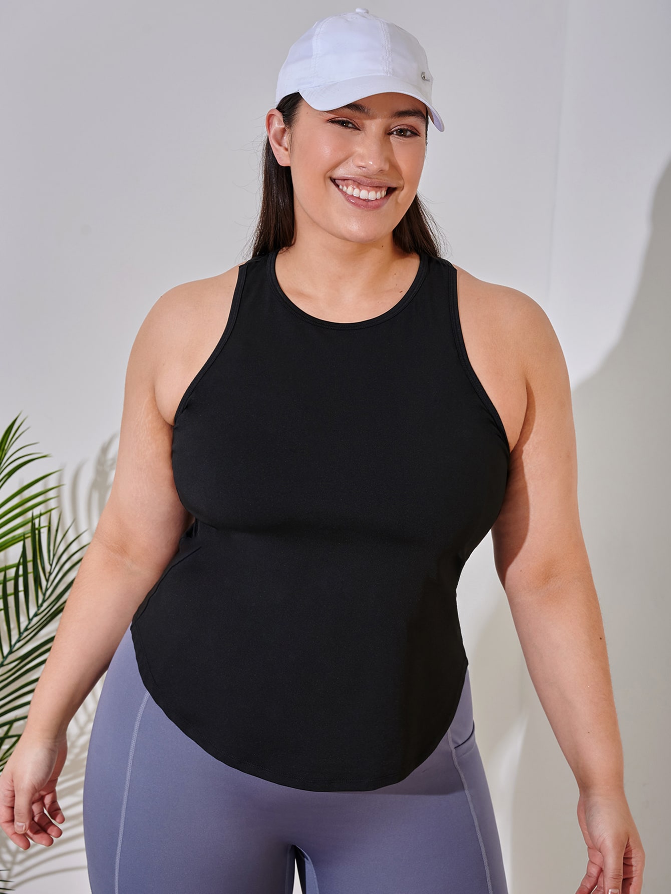 Size Racer Back Sports Tank 