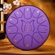 thumbnail image 4 of Tambor de Lengua de Acero de 6 Pulgadas | Tambor Handpan de 11 Tonos para Niños y Adultos | Instrumento de Percusión Ligero y Portátil | Música para Meditación y Relajación | Acero al Carbono | Para, 4 of 4