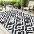 thumbnail image 4 of Outdoor Rug for Patio,Waterproof Reversible,Non-Slip Large Area Rug for Camping, RV, Deck, Balcony, Backyard, Multiple Sizes & Patterns, 4 of 5