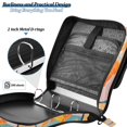 thumbnail image 4 of FORMRS Zipper Binder with Shoulder Strap 2-inch Ring 500 Sheet Capacity File Bag, Goldfish, 4 of 5