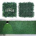 thumbnail image 5 of 10"x 10" Artificial Boxwood Panel, Grass Wall Panel, Boxwood Hedge Wall Panels UV Protected Suitable for Artificial Green Wall Decor, Fence Garden Wedding Backyard Decor, 5 of 9