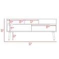 thumbnail image 3 of 56" Superior Top, 60" TV Capacity - 3 Open & 2 Internal Shelves for Entertainment Storage, 3 of 4