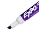 thumbnail image 4 of Marcadores de borrado en seco EXPO 80008 con punta cincelada de bajo olor, color morado, 12, 4 of 9