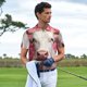 thumbnail image 3 of Fotbe Flower White Cow Camiseta Polo de Golf para Hombre con Estampado – Camisa Deportiva Transpirable con Cuello Abotonado-Large, 3 of 6