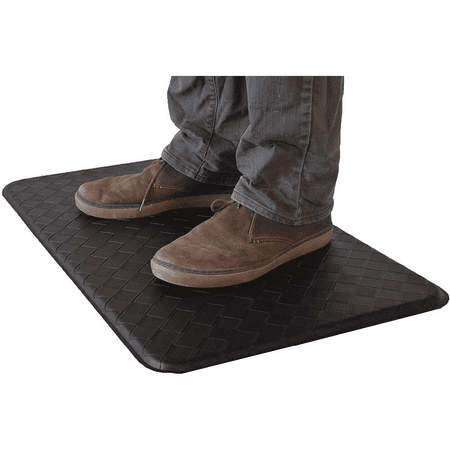 AnthroDesk Standing Desk Anti-Fatigue Mat (Black) | Walmart Canada
