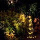 thumbnail image 1 of Luz de regadera solar 36 LED Lámpara de cuerda de hervidor solar IP55 Luz de cascada solar a prueba de agua Metal Retro Jardín Colgando Aspersor Luz de hadas para patio Patio Decoración de boda, 1 of 11