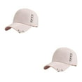 thumbnail image 4 of Decodeary Stay Stylish With Adjustable Ring Baseball Cap Any Occasion Cap With Rings Hat On Or Off Duty Match Style Party Pink 2Set, 4 of 6