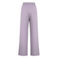 thumbnail image 3 of Kaemgyyd Wide Leg Sweatpants Women High Waisted Drawstring Baggy Yoga Trousers Athletic Gym Workout Pants with Pockets, 3 of 4