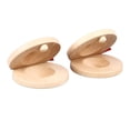 thumbnail image 2 of Finger Castanet, Fingerguard Design Durable Wooden Finger Castanet Portable  For Orchestra, 2 of 8