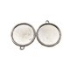 thumbnail image 5 of 10Pcs Colgante de almohadilla plana Accesorio de joyería de bricolaje Colgante de fondo plano vintage Accesorio Colgante de placa (Plata 20 mm), 5 of 6