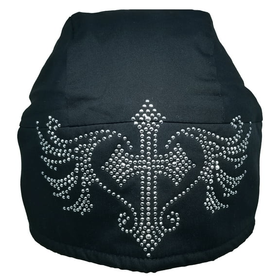 CHRISTIAN Doo-Rag with SWEATBAND Motorcycle Skull Cap Bikers Do-Bandana