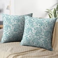 thumbnail image 3 of LALILO Throw Pillow Covers Paisley Vintage Floral Paisley Cushion Cover 18" x 18", 4196 Pack, 3 of 6