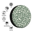thumbnail image 4 of Gukieu Flowers With Leaves Print Car Tire Cover, Adjustable Waterproof and Dustproof Tire Protection Cover, Suitable for SUV, Truck, Van-17 inch, 4 of 6