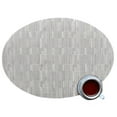 thumbnail image 1 of tredstone Oval PVC Placemat Non-Slip Plastic Table Mat Water-proof Plate Dish Pads Coaster Kitchen Bar Accessories, 1 of 7
