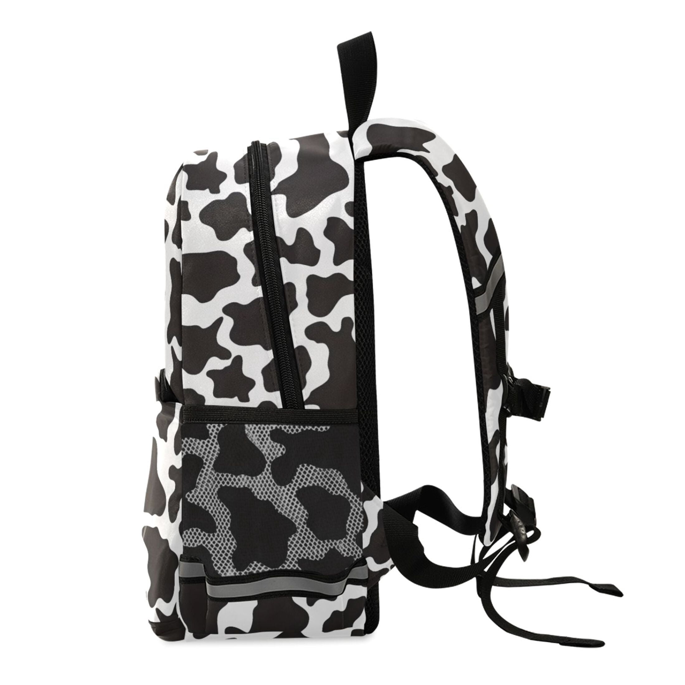ALAZA Cow Print School Backpack Elementary Student Bookbag