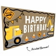 thumbnail image 4 of Big Dot of Happiness Dig It - Construction Kraft Paper Banner, Construction Truck Happy Birthday Party Banner, Printed Brown Paper Party Sign Decoration – 1 Count, 4 of 5
