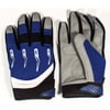 Race-Driven ATV MX Off Road Silicone Fingertip Riding Gloves Blue