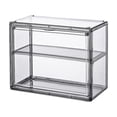thumbnail image 2 of TIMIFIS Divider Organizer Desktop Combination Stacking Divider Cosmetic Organizer Bathroom Transparent Nail-Less Wall Mounted Display Toiletries Box Large Opening Designs New Home Essentials, 2 of 6