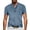 Blue, variant on Men's Henley Short Sleeve Shirt Moisture Wicking Lightweight Cotton T-Shirts Casual Summer Basic Tee Shirt with Pocket Size M-3XL Navy