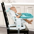 thumbnail image 5 of Ingenuity SmartClean ChairMate High Chair Booster Seat - Peacock Blue, 5 of 10