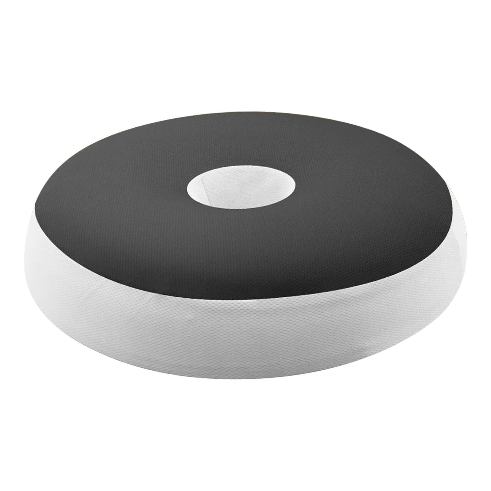 Donut Seat Cushion for Tailbone Pressure Relief, Ergonomic Sitting Cushion for Home, Office and Car Use, Comfort Support Pad(Black,40x40cm)