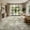 Beige, variant on ATHOPE 2x3 Entryway Rugs for Entrance Kitchen Bathroom, Washable Soft Small Area Rug with Non-Slip Backing, Floral Vintage Distress Print Pattern Doormat, Cream