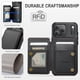 thumbnail image 5 of Funda billetera Vinich para iPhone 17 Pro Max de 6,9" con RFID, negra, 5 of 9