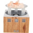 thumbnail image 1 of Mystical/Fantasy Diffuser Humidifier Colorful Aromatherapy Machine Light Wood Grain Humidistat Tray Simulation Ambient Light Reed Diffuser Oils (US Plug 100-240V), 1 of 8