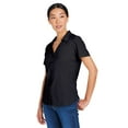 thumbnail image 2 of CORE365 CE510W Women's Ultra UVP Marina Shirt-Black-M, 2 of 6