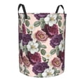 thumbnail image 7 of ZICANCN Laundry Basket Organizer, Vintage Flower Elegant Rose Collapsible Hamper for Bathroom Bedroom Laundry Room, Medium Size, 7 of 7