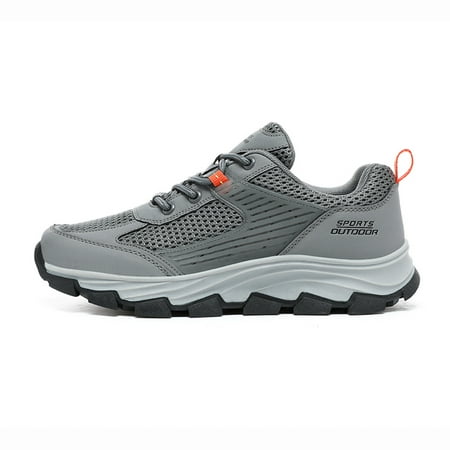 Zshosam Running Shoes Men Fashion Sneakers Casual Walking Shoes Sport Athletic Shoes Lightweight Breathable Comfortable(Dark Gray 46)