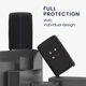 thumbnail image 4 of Funda para llave de coche compatible con llave inteligente de 4 botones para llave de coche Renault (solo Keyless Go) - Funda protectora de silicona para llave de coche - Negro/Azul, 4 of 4