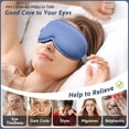 thumbnail image 6 of Flaremore 3D Heated Eye Mask with Massage,3 Heat Levels & 5 Vibration Modes,Graphene Warm Eye Compress for Tired Eyes & Screen Time,30-Min Auto Shut-Off,Type-C Rechargeable Sleep Mask, 6 of 9