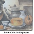 thumbnail image 5 of Pug Fall Kitchen Pumpkins Glass Cutting Board Large 12 in x 15 in, 5 of 5