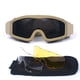 thumbnail image 1 of Lentes polarizados para airsoft, ciclismo, esquí y más: diseño intercambiable para aventuras al aire libre Gafas deportivas tácticas unisex, 1 of 4