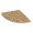 Khaki, variant on Fan‑Shaped L‑Shaped Kitchen Corner Rug,Washable Absorbent Polyester Floor Mat,Non‑Slip Anti‑Fatigue Semicircle Carpet For Kitchen Counter Wall Corner(White)