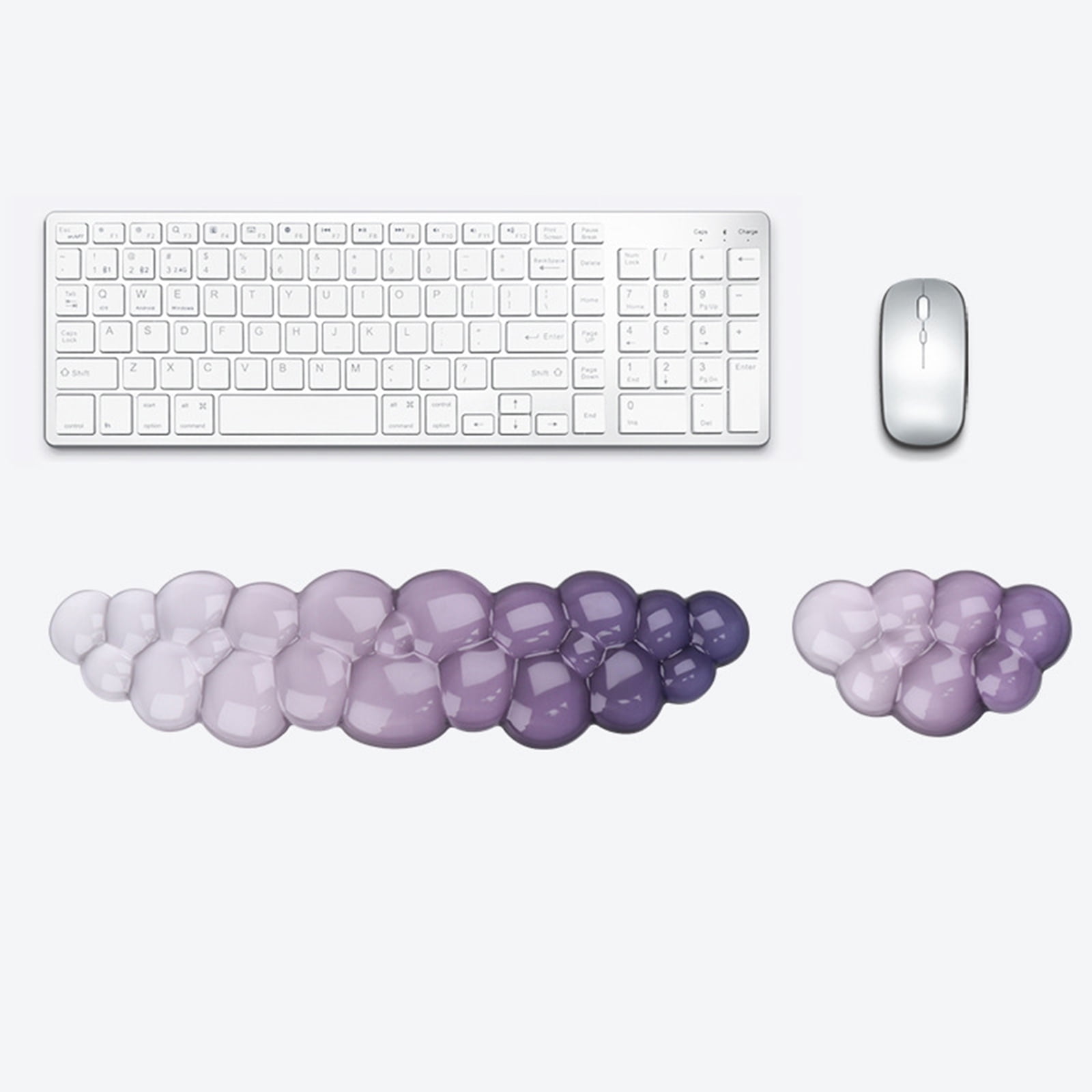 Cloud Pad Comfort Wrist Rest For Keyboard And Cushioned Support Mat With Concave Designing Sweat Proof