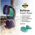 Tuli's Heavy Duty Heel Cups for Plantar Fasciitis & Sever’s Disease