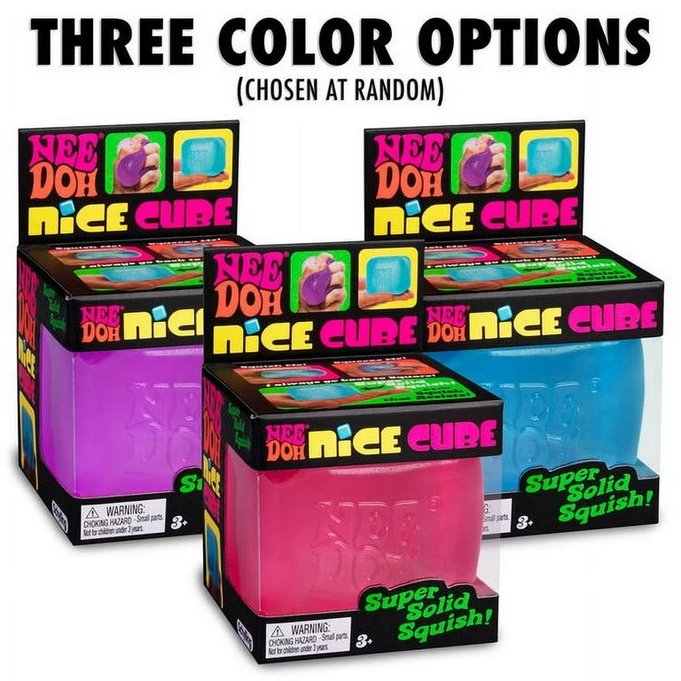 6 Pack Nee Doh Nice Cube A satisfying cube of solid squish