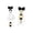 E002- Style B, variant on Halloween Decor Outdoor, Porch Halloween Decorations, Ghost Decorations, Battery Operated Light, Full Set Soft Fabric Ghost Goose Porch Suitable for Outdoor Lawn, Entryway and