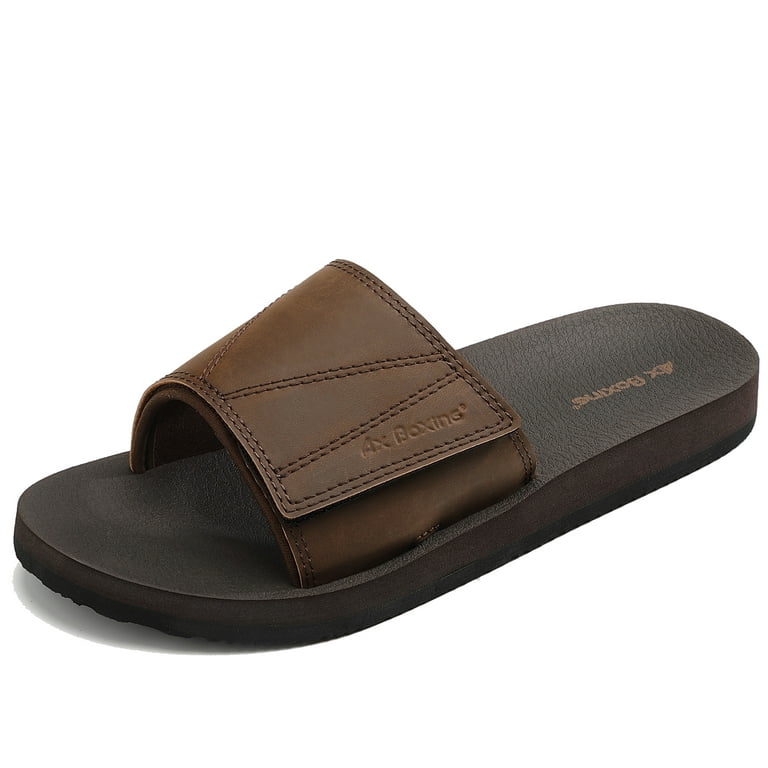 Adjustable slides hotsell for men