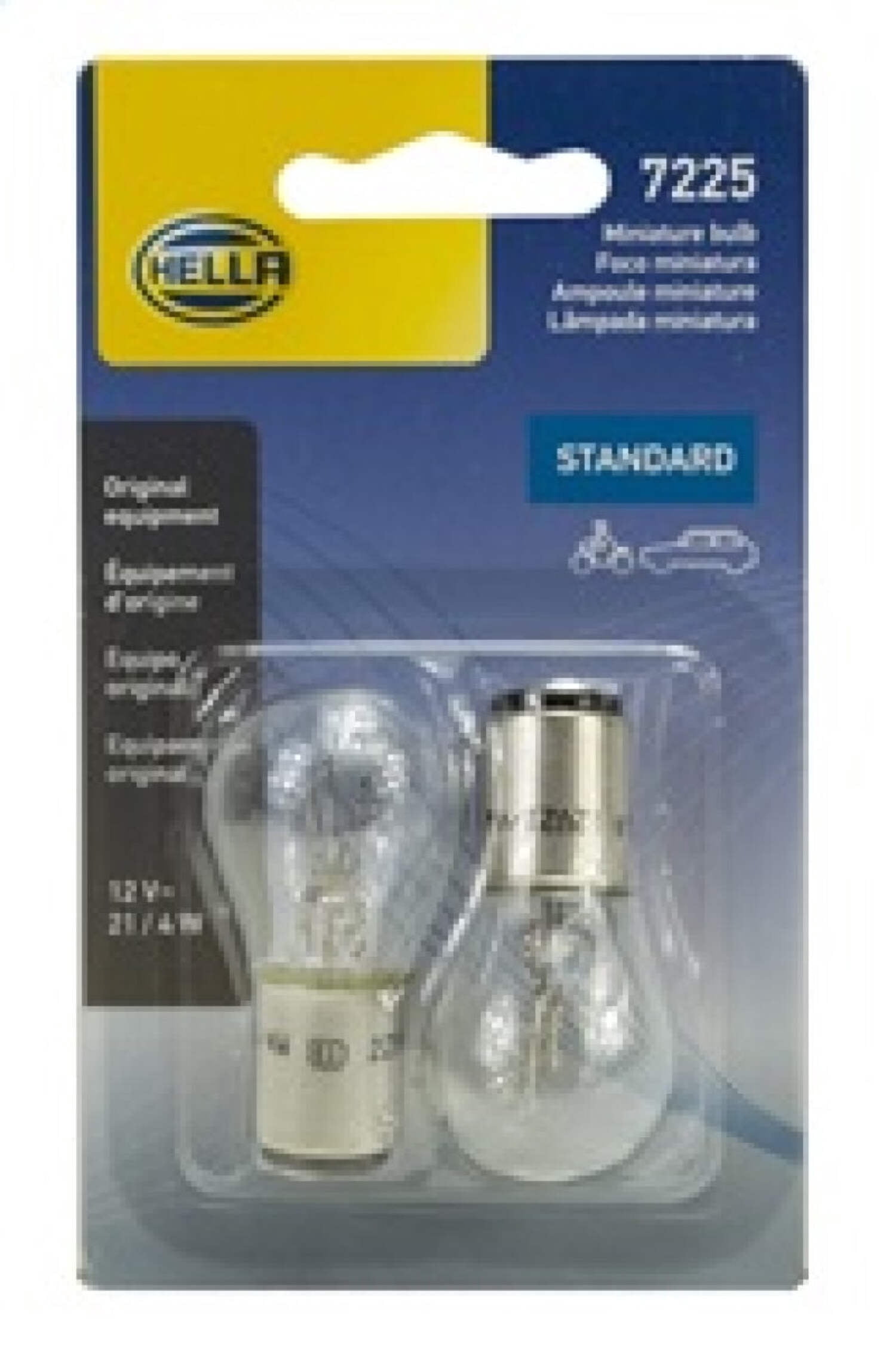 Hella 7225Tb Hella Turn Signal Light Bulb 7225Tb