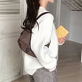 thumbnail image 4 of Suéter de cuello en V holgado a la moda coreana Rimocy, jersey de punto elegante de manga larga para mujer, camisetas de punto que combinan con todo para mantener el calor, 4 of 4