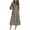 Leopard, variant on Women's Short Sleeve Robe Boho Hippie Summer Full Zipper House Coat Knee Length V Neck Bathrobe Comfy Soft Stretchy Midi Zip Up Duster Robe w/ Pockets Leopard 16-18