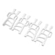 thumbnail image 3 of Brasos de suspensivos para Coche RC, 4 piezas brasos de suspensión delanteros y Traseros RC Juego de Brazos de suspensión de Aleacio de aluminio piezas de realización de, 3 of 7