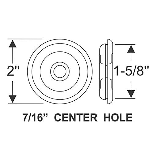 Steele Rubber Products 70-0158-21 Firewall Grommet Compatible With 1940-1940 Buick Century