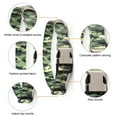 thumbnail image 3 of Two dog collar with pattern is suitable for small size and can be used for walking and training, 3 of 5