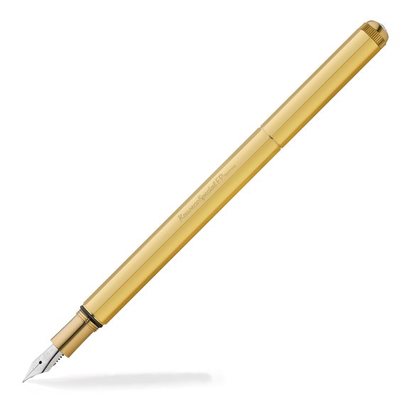 Kaweco Special Polished Fountain Pen - Brass - Broad Point